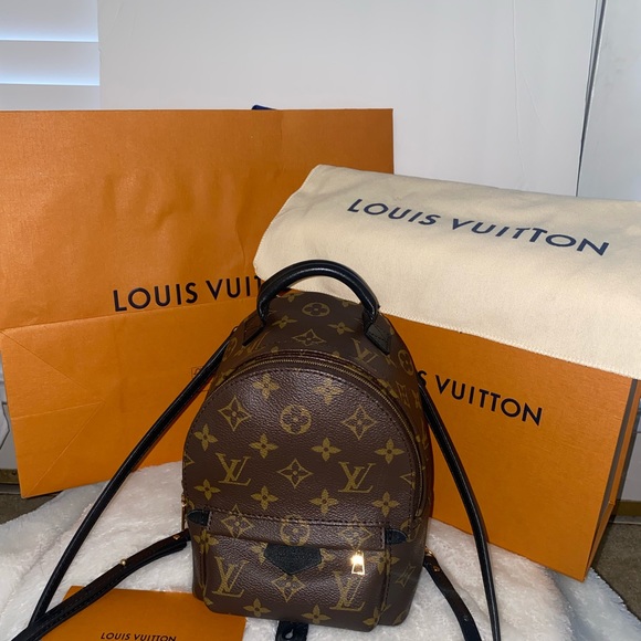 Louis Vuitton PALM SPRINGS LEATHER BACKPACK - Picture 8 of 10